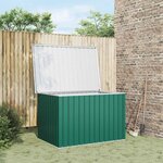 vidaXL Boîte de rangement de jardin Vert 149x99x93 cm