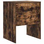 vidaXL Bureau Chêne fumé 60 x 50 x 76 cm Bois d'ingénierie