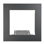 Cadre d'encastrement PROFIL + : DOME - Gris 7016 - Decayeux