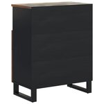 vidaXL Buffet avec 2 portes 60x33x75 cm bois massif de récupération