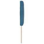 vidaXL Tête de lit LED Bleu Foncé Ensemble de 2 Bleu Foncé Tissu  Bois