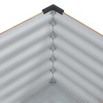 vidaXL Cache-pot de jardin Marron Clair 100 5 x 40 5 x 90 cm