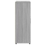 vidaXL Buffet sonoma gris 60x31x84 cm bois d'ingénierie