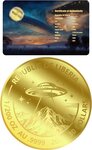 Pièce de monnaie en Or 30 Dollars g 0.155 (1/200 oz) Millésime 2026 ALIEN 1/200 (PRÉCOMMANDE)