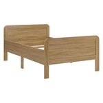 Lit Confort 140x200 cm Naturel sans Sommier