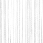 vidaXL Rideau en fils 2 Pièces 140 x 250 cm Blanc