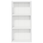 vidaXL Armoire murale de salle de bain Blanc 30 x 10 x 60 5 cm