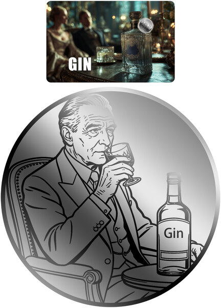Monnaie GIN 1/500 Oz Palladium 25$ Liberia 2026 (PRÉCOMMANDE)
