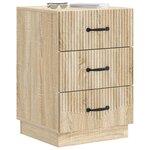 vidaXL Cabinet de chevet Chêne Sonoma 43 x 41 x 63 5 cm