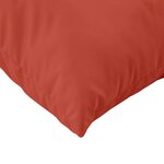 vidaXL Coussins de palette lot de 2 rouge mélangé tissu