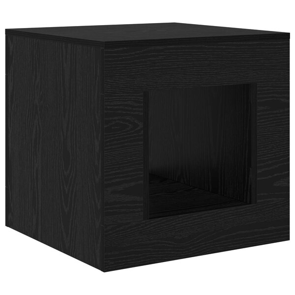 vidaXL Chêne Noir