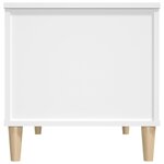 vidaXL Table basse Blanc 90x44 5x45 cm Bois d'ingénierie