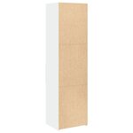 vidaXL Buffet haut blanc 50x42 5x185 cm bois d'ingénierie
