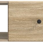 vidaXL Table basse Chêne Sonoma 90 x 50 x 40 cm Bois d'ingénierie
