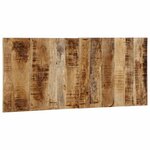 vidaXL Tête de lit 120 cm bois de manguier brut massif