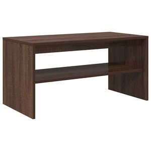 vidaXL Meuble TV chêne marron 80x40x40 cm bois d'ingénierie