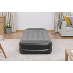 Bestway Lit gonflable floqué avec pompe à air intégrée 191x97x46 cm