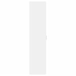 vidaXL Buffet haut blanc 45x42 5x185 cm bois d'ingénierie