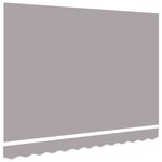 vidaXL Toile de rechange pour store banne Gris clair 300 x 250 cm