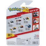 Jazwares PKW4147 - Pokémon Galekid et Speed Ball Clip 'N' Go