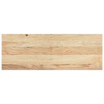vidaXL Marches d'escalier 2 Pièces non traité 70x30x2cm bois chêne massif