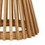 vidaXL Table de jardin d'appoint Marron 50 x 50 x 49 5 cm