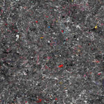 vidaXL Polaire pour Piscine Gris 1 x 25 m Polyester et coton