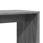 vidaXL Tables d'appoint 2 Pièces sonoma gris 50x30x50cm bois d'ingénierie
