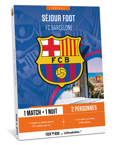 Coffret cadeau - TICKETBOX - FC Barcelone - Séjour