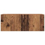 vidaXL Ensemble meuble TV 4 Pièces Bois ancien 80 x 30 x 30 cm