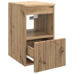 vidaXL Armoire de salle de bain Chêne artisanal 30 x 41 x 50 cm
