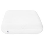 vidaXL Coussin de sommeil Uni Blanc 70 x 36 x 6 5 cm