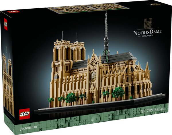Maquette LEGO Architecture - Notre-Dame de Paris 21061 : Recréez un Chef-d'Œuvre Historique