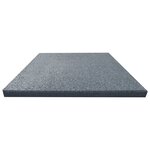 vidaXL Carreaux de protection antichoc 6Pièces Caoutchouc 50x50x3 cm Gris