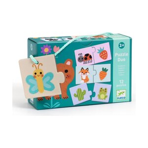 Djeco DJ08273 - Puzzle duo Couleurs