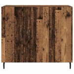 vidaXL Buffet Marron 90 x 34 x 80 cm Bois d'ingénierie