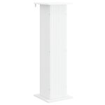 vidaXL Support de Plante 2 pc Blanc 30 5 x 30 x 100 5 cm