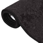 vidaXL Tapis lavable anthracite 120x170 cm antidérapant