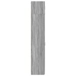 vidaXL Armoire de rangement mince sonoma gris 50x42 5x225 cm