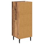 vidaXL Buffet Bois ancien 34 x 34 5 x 90 cm Bois d'ingénierie
