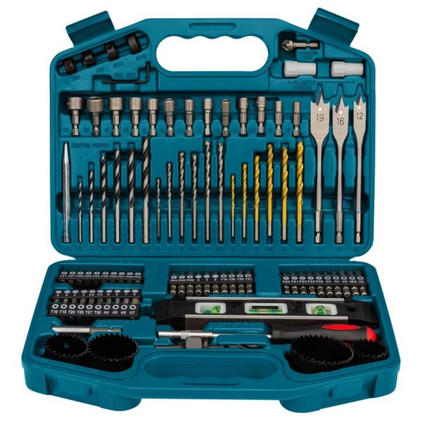 Makita ensemble de forets 101 pièces acier rapide