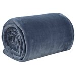 vidaXL Couverture gris ultime 130x170 cm polyester