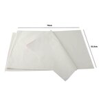 Pack and Move - Lot 100 feuilles papier de soie - 32 5 x 60 cm - Blanc - Emballage cadeau  décoration  anniversaire  mariage