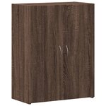 vidaXL Armoire de classement chêne marron bois d'ingénierie