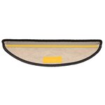 vidaXL Tapis d'escalier autocollants 30 Pièces 56x17x3 cm anthracite