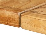 vidaXL Table de bar Teck recyclé massif 150 x 70 x 106 cm