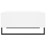 vidaXL Table basse blanc 60x60x30 cm bois d'ingénierie