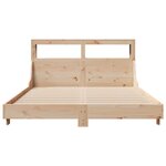 vidaXL Cadre de lit sans matelas 150x200 cm bois de pin massif