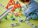 LEGO DUPLO - Set d'extension : Rails et Pont du Train - 10426 pour Petits Ingénieurs
