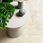 vidaXL Tapis Shaggy à poils longs NAVARRA crème 120x170 cm polyester